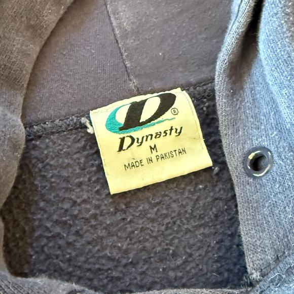 Vintage 2004 Chicago Cubs Navy Hoodie MLB Baseball Sweatshirt Size M - Picture 4 of 7